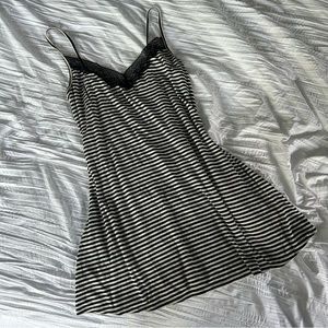 ME TO WE Stripped Mini Dress Size Large